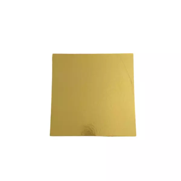 Blonda Cuadrada Dorada 25x25 Milcajas
